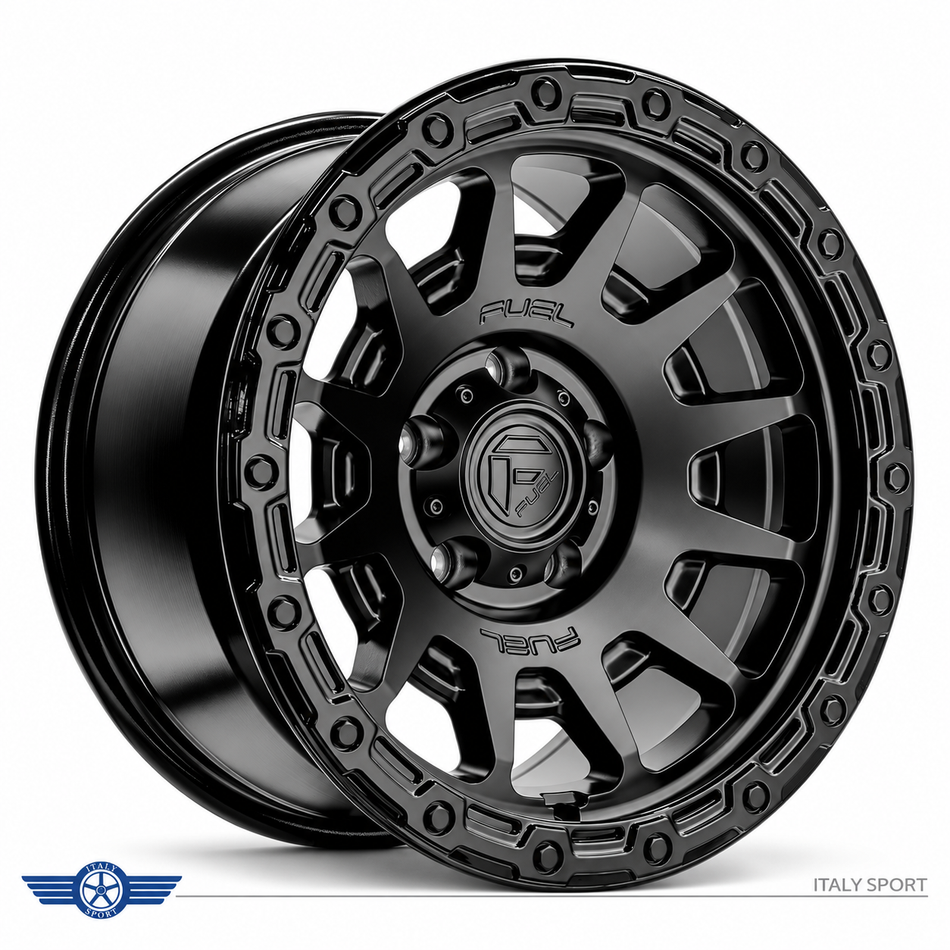 RIN 17" 5-127 FUEL FC884 FORTRESS