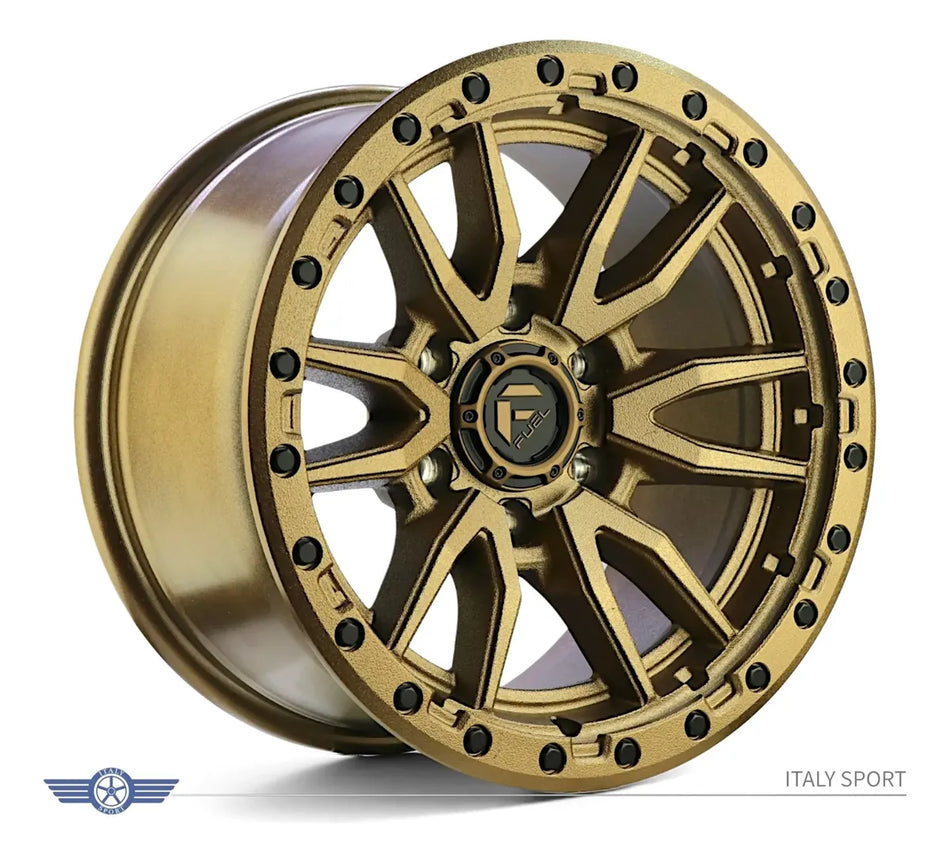 RIN 17" 6-139.7 FUEL D845 REBEL