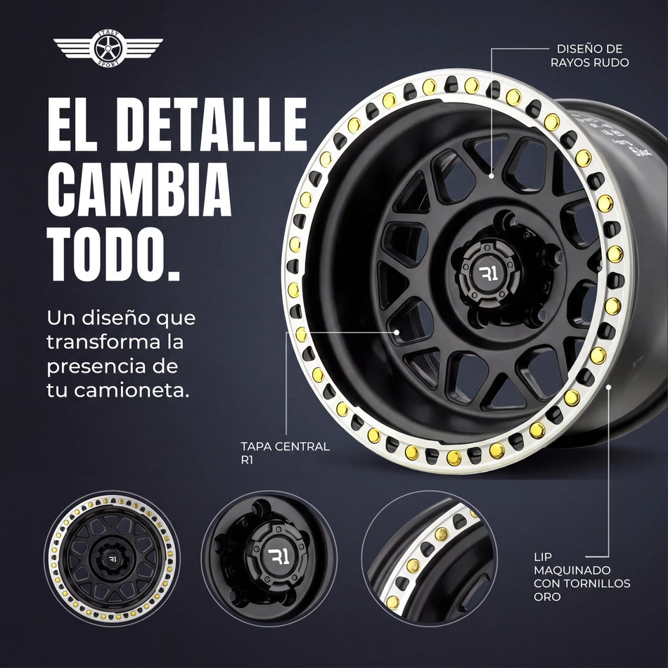 RIN 15" 5-114.3 R1 SPORT 1668