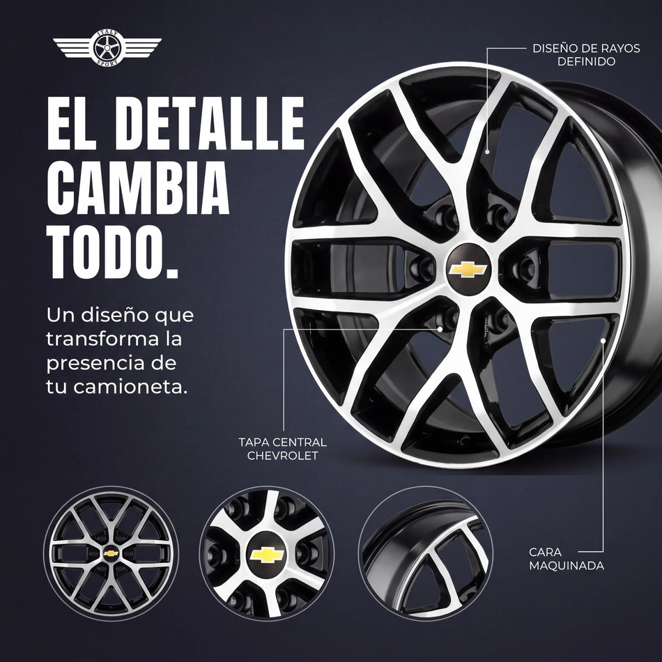RIN 17" 6-139.7 IMP WHEELS YL4204
